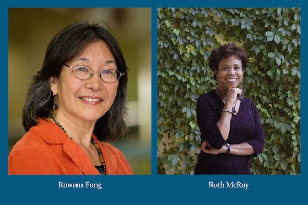 Rowena Fong and Ruth McRoy