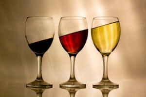 Photo of glasses of wine